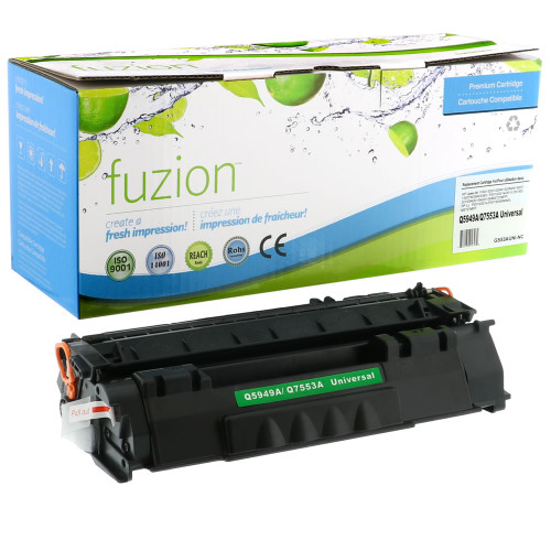 Fuzion HP Q5949A/Q7553A Universal Compatible Toner - Black