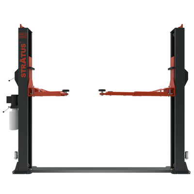 Stratus Floor Plate Open Top 10,000 LBS Capacity Single Point Manual Release Car Lift SAE-F10S