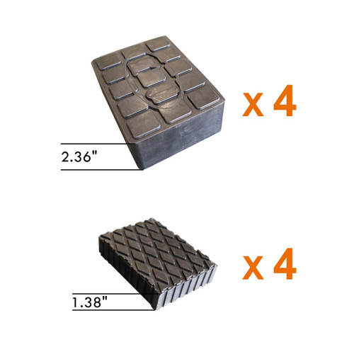 Stratus Pad50 Auto Lift Rubber Pads set of 8