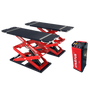 Stratus SAE-UT12000 G2 Commercial Grade 12,000 lb Low Profile Full-Rise Scissor Car Lift for On-Ground or Flush In-Ground Mounting