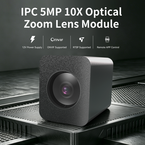 IPC 5MP 10X Optical Zoom Lens Module
