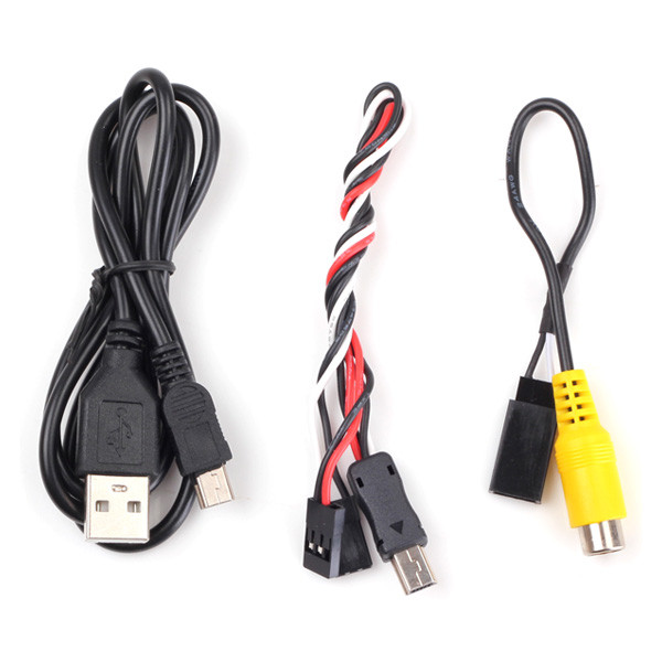 Mini Usb Cable & AV Cable For RunCamHD Camera