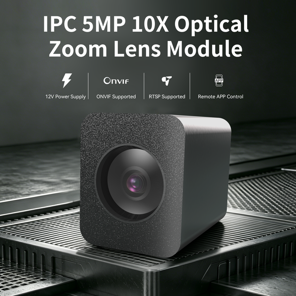 IPC 5MP 10X Optical Zoom Lens Module