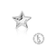 Titanium Threadless Tiered Star