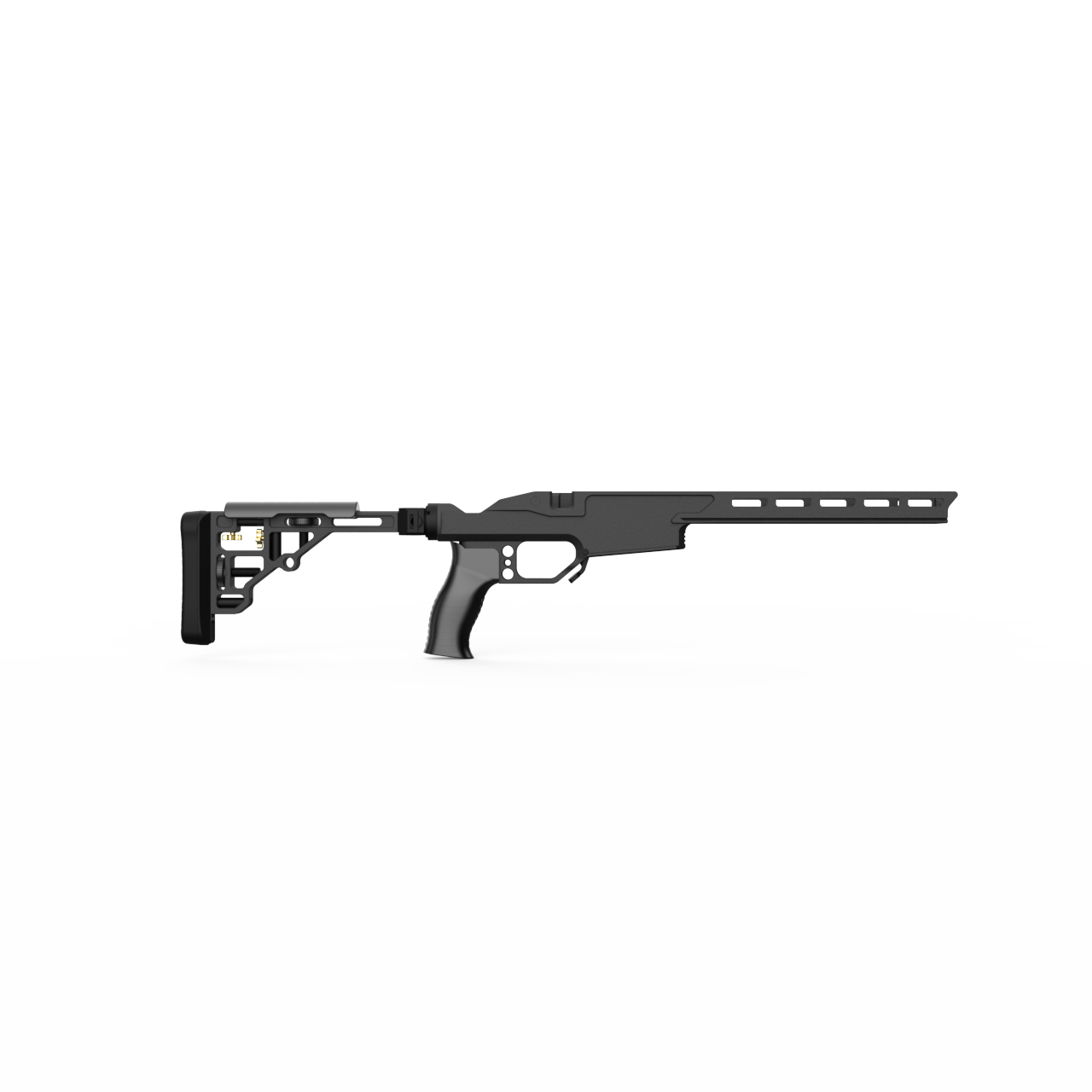 chassis and adjustable butt stock combined