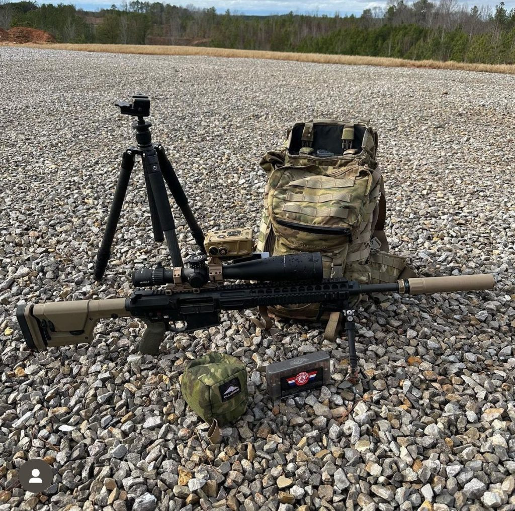 Ultradyne Tripod and Ball Head in the Steel City Rifleman's Challenge!