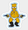 Simpson Bang Bang BART STICKER Simpson Bang Bang BART STICKER