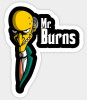 SIMPSON MR Burnsfather Sticker SIMPSON MR Burnsfather Sticker