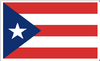 Puerto Rico Flag Decal