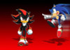 Sonic and shadow the hedgehog