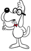 R&B Mr Peabody STICKER