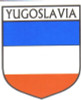 Yugoslavia Flag Crest Decal Sticker