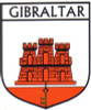 Gibraltar Flag Crest Decal Sticker