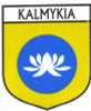 Kalmykia Flag Crest Decal Sticker