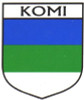 Komi Flag Crest Decal Sticker