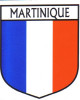 Martinique Flag Crest Decal Sticker