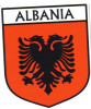 Albania Flag Crest Decal Sticker