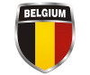 Belgium Crest Sticker NEW