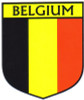 Belgium Flag Crest Decal Sticker