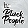 I ROOT FOR BLACK PEOPLE AFRICAN STICKER