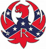 Gun Logo R - Flag Rebel