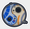 STAR WARS Yin Yang Droid Sticker