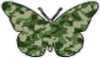 Butterfly Camo Sticker 1 - GREEN