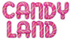 Candyland logo sticker