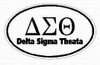 Delta Sigma Theata S09 OVAL W