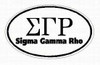 Sigma Gamma Rho S15 OVAL W