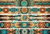 native American tribal design sticker