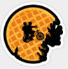 STRANGER THINGS 11 WAFFEL STICKER