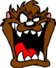 Taz Sticker Color 1