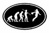 Evolution Sport Stickers BASKETBALL WOMANS - OVAL B
