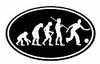 Evolution Sport Stickers BOWLING - OVAL B Evolution Sport Stickers BOWLING - OVAL B