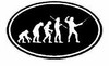 Evolution Sport Stickers FENCING - OVAL B