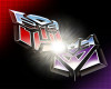 Rectangular Transformer 3D Logo Decal