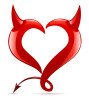 Devil Heart Color Decal