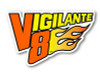 V8 Logo game sticker