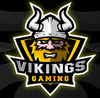 VIKINGS GAMING LOGO STICKER