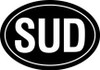 Sudan Oval Euro Decal