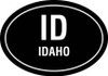 ID Oval Decal
