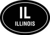 IL Oval Decal