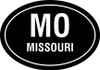 MO Oval Decal