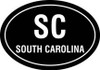 SC Oval Decal