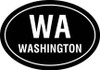 WA Oval Decal