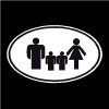 Family Oval Decal 2