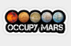 ELON MUSK SPACE X OCCUPY MARS STICKER
