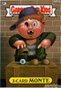 3 Card MONTE Funny Sticker Name Decal