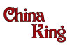 china king logo fast food sticker